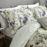 Bombažna luksuzna elegantna cvetlična posteljnina